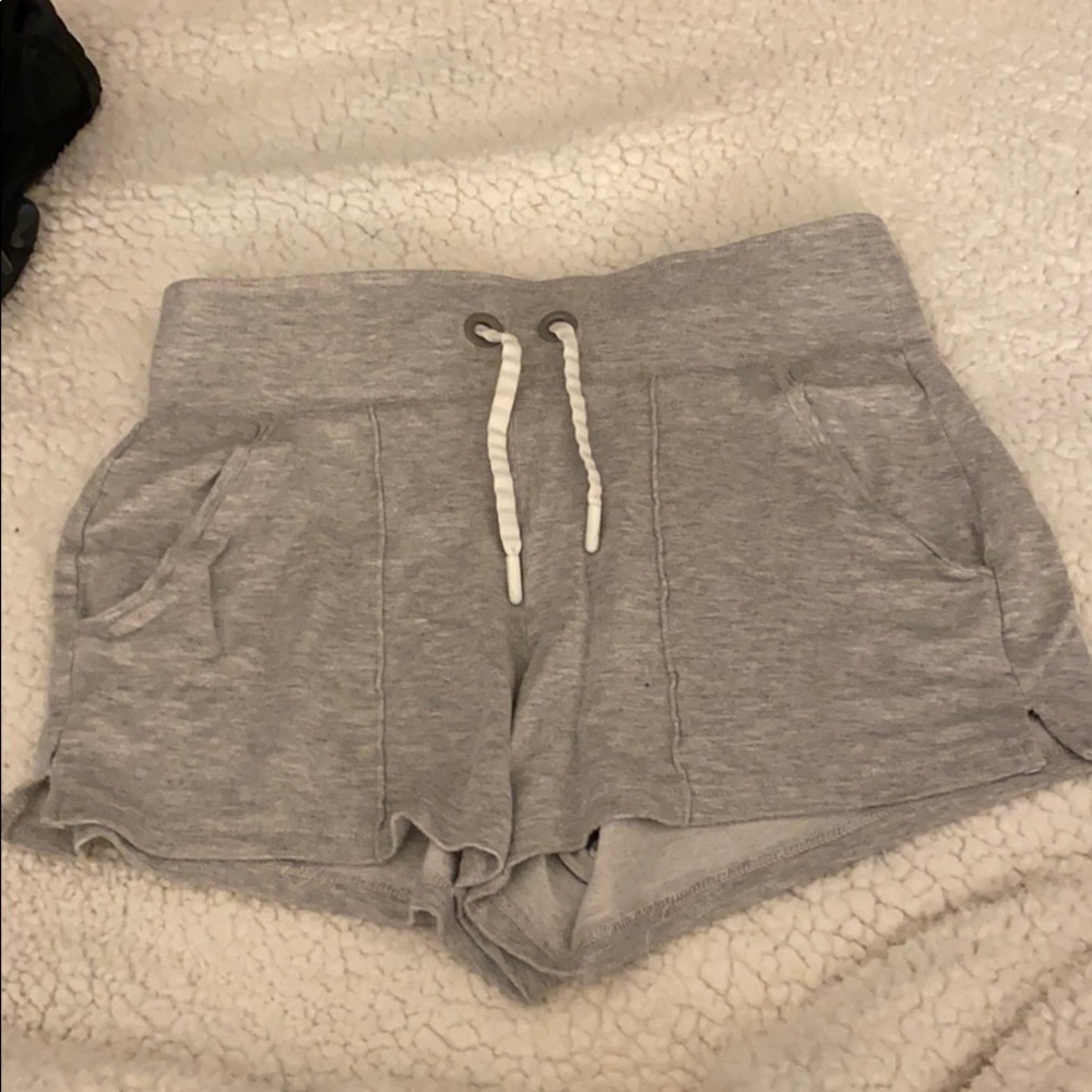 Gray Athleta Shorts